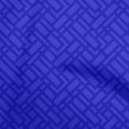 thumbnail image 1 of oneOone Cotton Jersey Dark Blue Fabric Geometric Dress Material Fabric Print Fabric By The Yard 58 Inch Wide, 1 of 4