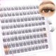 thumbnail image 1 of Extensiones de pestañas Ruairie Lash Clusters, 96 unidades, rizo en C de 9 a 11 mm, 1 of 6