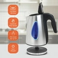 thumbnail image 2 of Elite Cuisine EKT2157 Stainless Steel 1.7L Cordless Kettle, 2 of 4