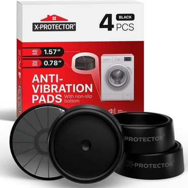 X-Protector Anti Vibration Pads for Washing Machine 4 PCS - Keep Washing Machine from Moving!