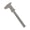 Grey, variant on Geemin 150mm 6'' Plastic Vernier Caliper Double Scale Measurement Tool Easy To Carry
