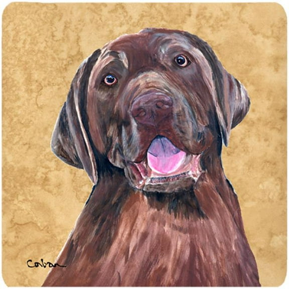 Labrador Foam Coasters - Set Of 4, 3.5 x 3.5 In.