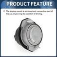 thumbnail image 6 of Engine Motor Mount, Engine Mounting No.22116769186 for BMW 7 Series E66 2000-2008 3.6L A/MT Rear-Wheel Drive 735Li Silver Tone, 1 Pc, 6 of 6