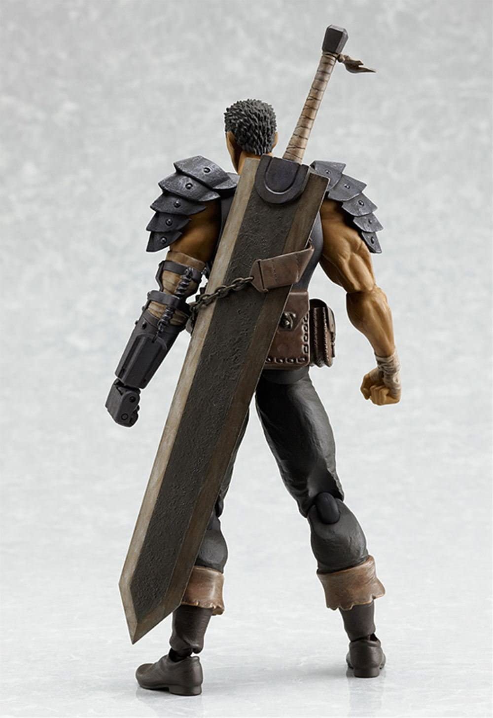 Berserk figma: Guts Black Swordsman Version Action Figure Sword ...