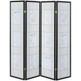 thumbnail image 5 of Kingfisher Lane Pine Multicolor Room Divider Floral 70.25", 5 of 5
