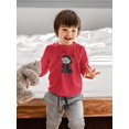 thumbnail image 2 of Cute Funny Vampire And Bats Long Sleeve Toddler -Image by Shutterstock,  2 Toddler, 2 of 4