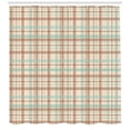 thumbnail image 3 of Ambesonne Ethnic Shower Curtain, Old Traditional Design, 69"Wx70"L, Mint Green Beige Umber, 3 of 3