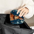 thumbnail image 6 of Rabbit Sanitary Napkin Pouch with Plush Velvet, Sponge, and Oxford Cloth - 4.7x6.6x6.6 in - Ideal for Storing Your Sanitary Napkins, 6 of 6