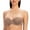 Brown Heather, variant on MELENECA Women's Underwire Smooth Multi-Way Uplift Padded Push Up Strapless Bra Beige Heather 40DD