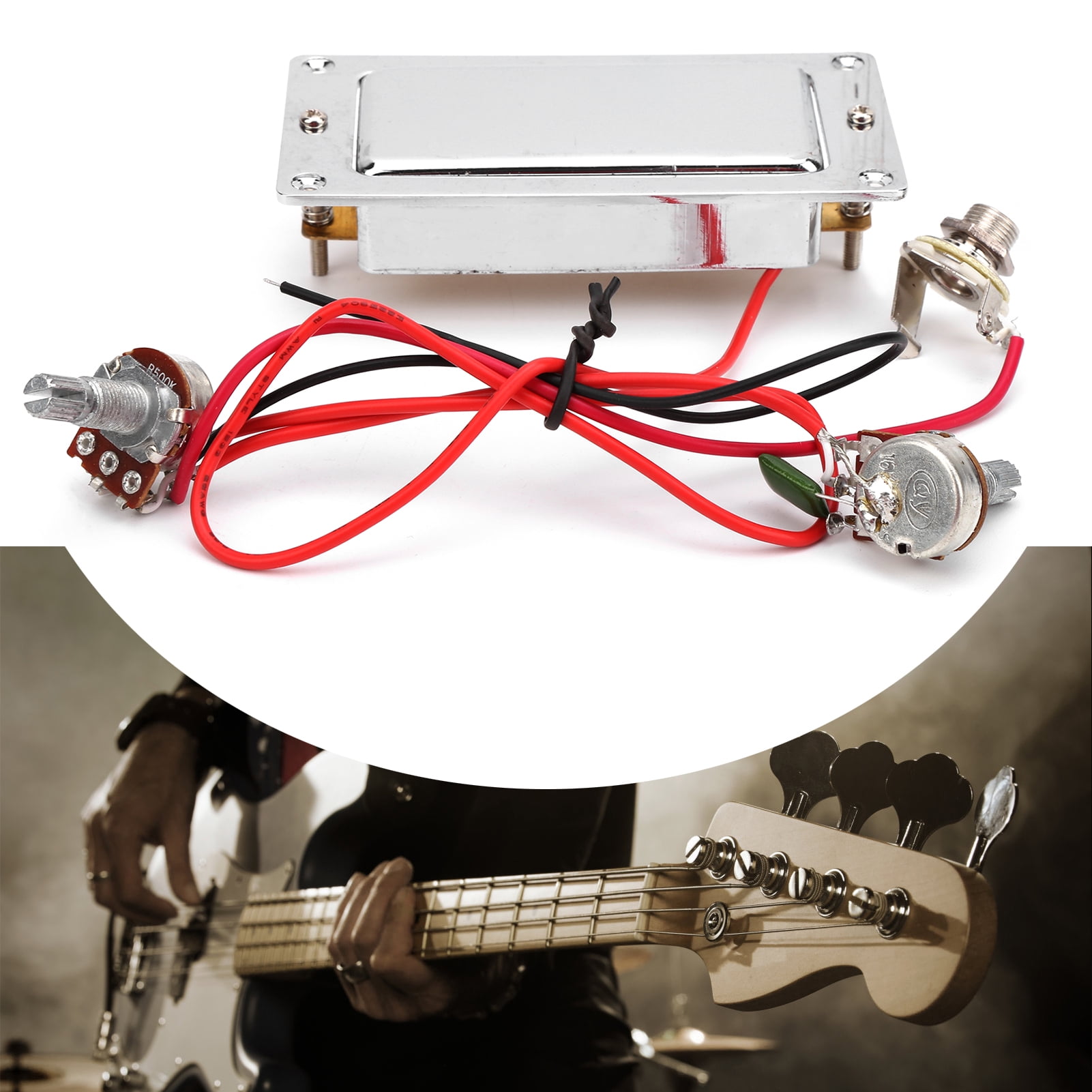 ESTINK Electric Guitar Pickup,Electric Guitar Prewired Double Coil