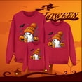 thumbnail image 4 of Aocisk Pyjama Chaud d'Halloween pour Famille avec Chandail à Manches Longues Imprimé pour Enfants Rouge 2-3 Ans, 4 of 4