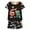 Black 67 soccer, variant on 3-12Y Kids Boys 2-Piece Pajamas Summer Pjs Toddler Short Sleeve Sleepwear Set Numbers 6 and 7 Jammies