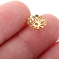 thumbnail image 2 of OUNONA Flower Bead Caps 1200Pack Metal for Spacer Beads in Jewelry Making, 2 of 8