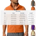 thumbnail image 5 of FRSASU Men's Outerwear Windproof Lightweight Softshell Vests Sports Sleeveless Jacket for Golf Hiking Fishing Running Orange, 5 of 9