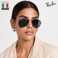 thumbnail image 7 of Ray-Ban RB3825 OLD AVIATOR POLARIZED Pilot Shaped Sunglasses for Men & Women - Includes Official Rayban Eyewear Kit - Ideal Formal & Casual Wear Sunglasses - Green Lens, 7 of 7