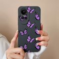 thumbnail image 1 of Cases For Oppo Reno 10 Pro 5G Heart Butterfly Full Protection Soft Liquid Silicone Black Phone Cover For Oppo Reno10Pro Funda TYB13 OPPO Reno 10, 1 of 6