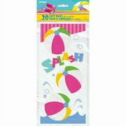 Pool Party Cellophane Bags, 20ct