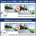 thumbnail image 1 of AHD 1080P Car Rear View Camera Compatible For BMW F30 F10 F11 X3 F25 F31 F46 X1 F48 F22 3 Series 5 Series Vehicle Night Vision(CVBS AHD 1080), 1 of 7