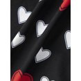 thumbnail image 4 of Argulvti Valentines Day Matching Family Pajamas Set Stylish Love Heart Pattern Family Matching Outfits, 4 of 8