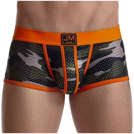 

YUNAFFT Clearance Pants for Women Plus Size Men s Sexy Underwear Camouflage Breathable Mesh Four-Corner low-Rise Shorts