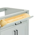 thumbnail image 4 of Ariel Hepburn 30 In. Single Sink Base Cabinet In Grey, 4 of 10