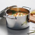 thumbnail image 3 of Tramontina Tri-Ply Clad Sauce Pan Set, 4-Piece, 3 of 5