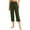 Army Green, variant on Prolriy Yoga Pants Women Capri Pants for Women Yoga Capris with Pockets Plus Size Capri Leggings Straight Leg Crop Yoga Pant Women's Pants Black S