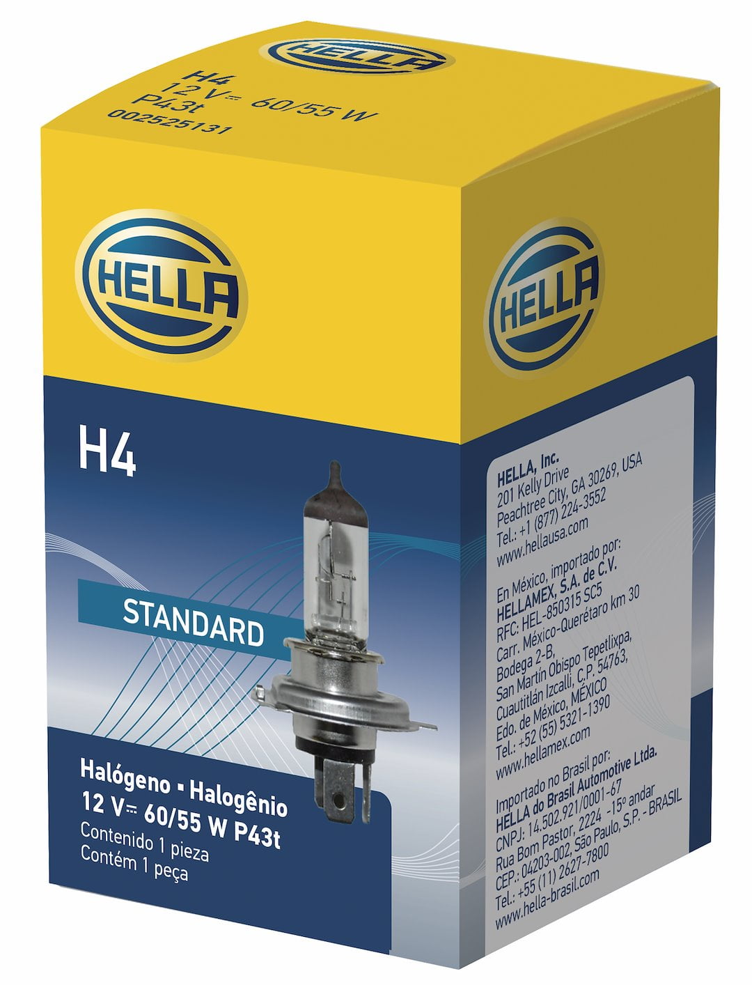 HELLA H4E12V 60/55W 欧州車用 10個セット 三菱ランサー