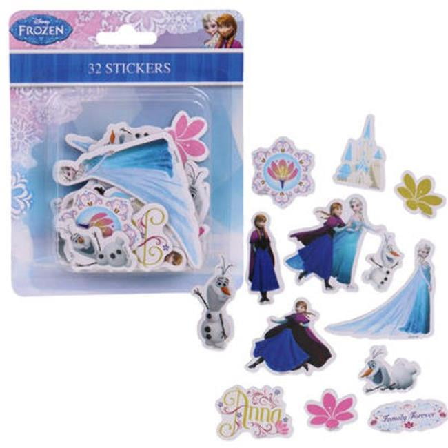 New 213302 Disney Frozen 32Ct Stickers (24Pack) Stationery Cheap
