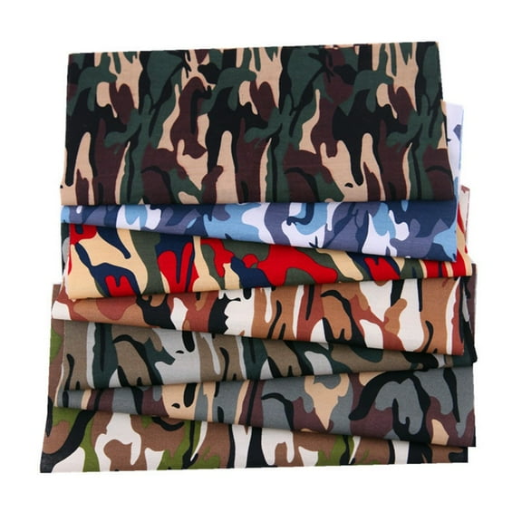 High Quality Pure Cotton Camouflage Fabric Handmade Diy Sewing Quilting Fabric
