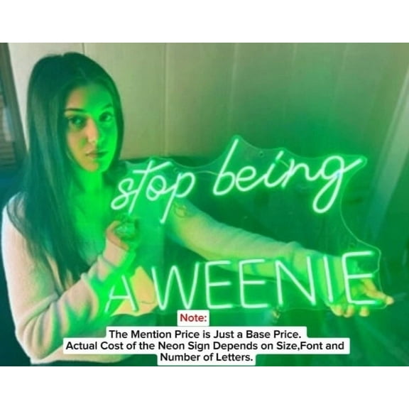 Custom Led Neon Logo Sign Customized Name Personalize Bar Light Home Decor Wall