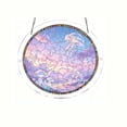 thumbnail image 2 of Round Acrylic Puzzle Suncatcher - Stained Glass Style Window Hanging Dreamy For Home Decor, 2 of 6