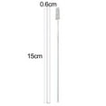 thumbnail image 6 of Ludlz 2pcs/3pcs Straws Food Grade with Cleaning Brush 15cm Travel Tumbler Straws Daily Use, 6 of 8