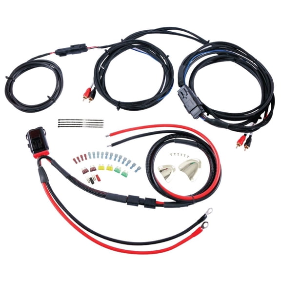 1998-2023 Harley Davidson® - 2 Channel Amplifier Installation Kit - CMHR2