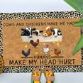 thumbnail image 2 of Carpet Spring NIU Entrance Welcome Mat Rubber Back Kitchen Rug Front Door Welcome Rug for Home Decoration, 2 of 4
