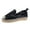 Black, variant on Anuirheih Slip on Sandals Women,Women's Flat Shoes Ladies Beach Sandals Summer Non-Slip Causal Slippers(Black)