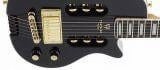 Traveler Guitar EG-1 Blackout Electric Travel Guitar Black Matte