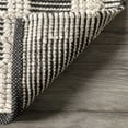 thumbnail image 6 of Rugs USA Parker Check Textured Area Rug, 9' 6" x 13' 6", Felice Ivory, 6 of 9