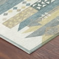 thumbnail image 3 of Addison Rugs Chantille Indoor/Outdoor Transitional Global Ivory Machine Washable Rectangle Rug, 9' x 12', 3 of 8