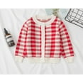 thumbnail image 1 of AAMILIFE Cardigan Léger à Boutons à Col Ras du Cou pour Filles, Chandail en Tricot de Coton, Manteau Décontracté, 1 of 2