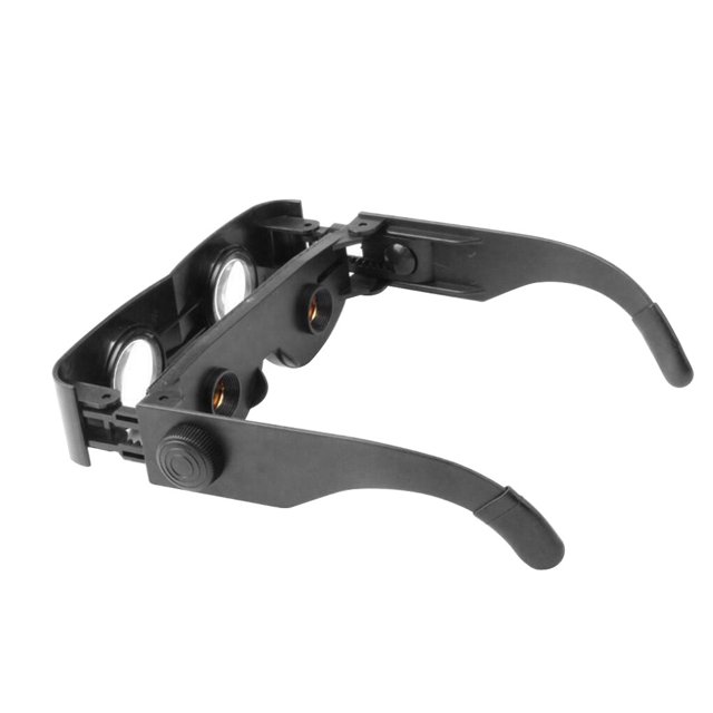 Eigraketly Gafas portátiles estilo telescopio HD lupa óptica binoculares para pesca senderismo concierto caja colorida Pescar caja blanca Eigraketly OD000159-01B