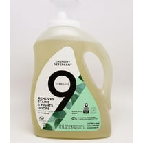 9 Elements Plant-Derived Eco Laundry Detergent - Eucalyptus Scent - 92 fl. oz.