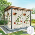 thumbnail image 6 of Outdoor Curtains for Patio Waterproof, Ladybugs Eucalyptus Outdoor Privacy Panels Grommet, Spring Botanical Leaves Green Blackout Outside Curtains for Porch/Cabana/Pergola/Gazebo 54"x95", 2 Panels, 6 of 8