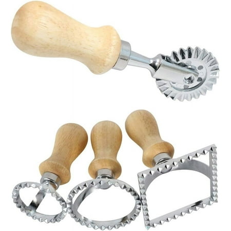 

Ravioli Maker Cutter Stamp Set-Leading Dough Cutter and Press with Handle-for Ravioli Pasta Dumplings Lasagna