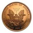 thumbnail image 2 of 1 Pound Copper Round - Walking Liberty, 2 of 2