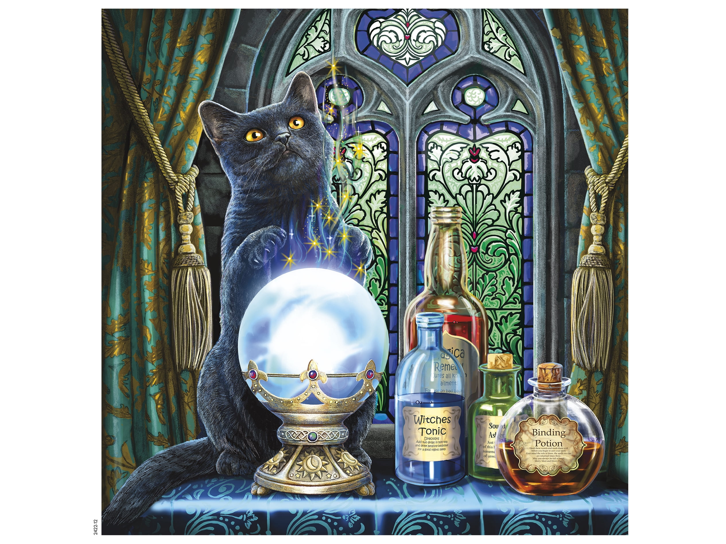 Ceaco - Night Spirit - The Witches Apprentice - 550 Piece Interlocking Jigsaw Puzzle