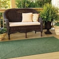 thumbnail image 1 of Homespice Decor 310705 27 x 45 in. Fern Ultra Durable Rectangular Braided Rug - Fern Green, 1 of 1