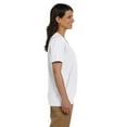 thumbnail image 5 of Hanes Women's Relaxed Fit Authentic Essentials Short Sleeve V-neck T-Shirt Sizes S-3XL, 5 of 6