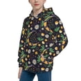 thumbnail image 2 of Lsque Snake And Flower Patten Youth Hoodie Sweatshirt Pullover with Kangaroo Pocket Boys and Girls Hoodie Warm Hoodie for Kids-Large, 2 of 6