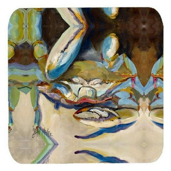 Three Big Claw Crab Foam Coasters, Set Of 4